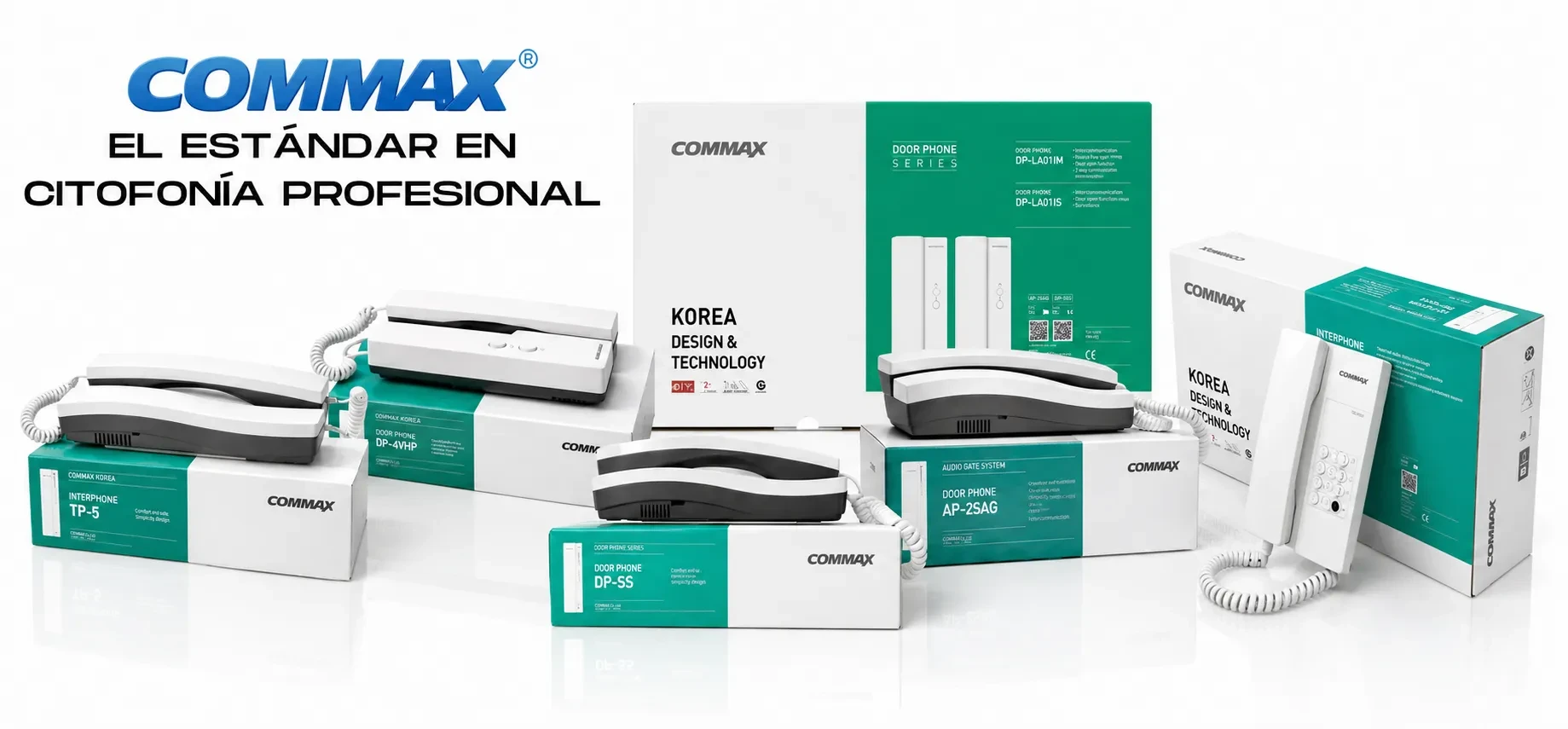 LINEA COMPLETA COMMAX