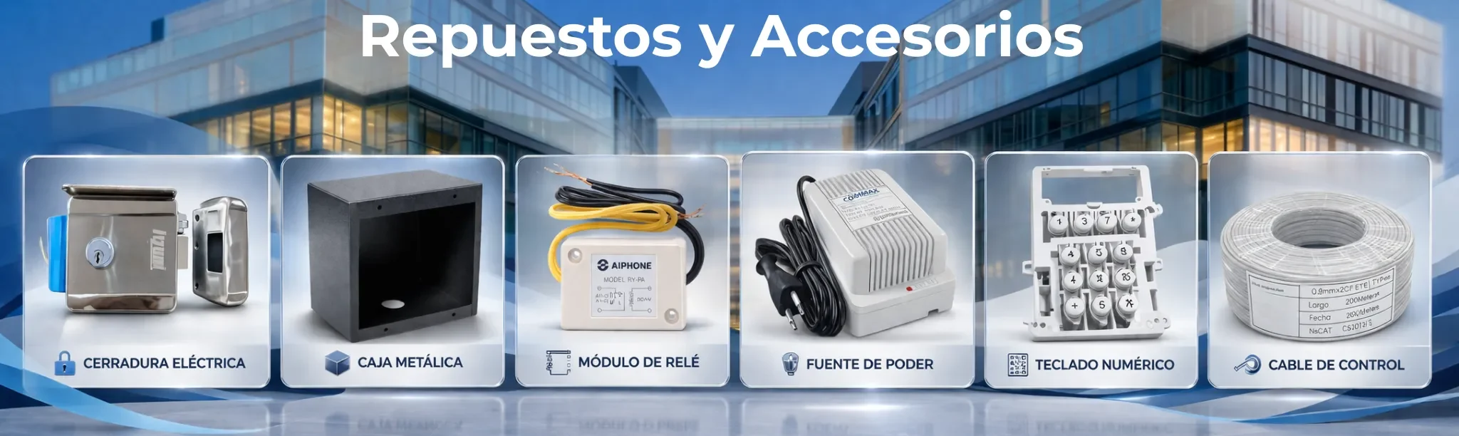 Repuestos y accesorios