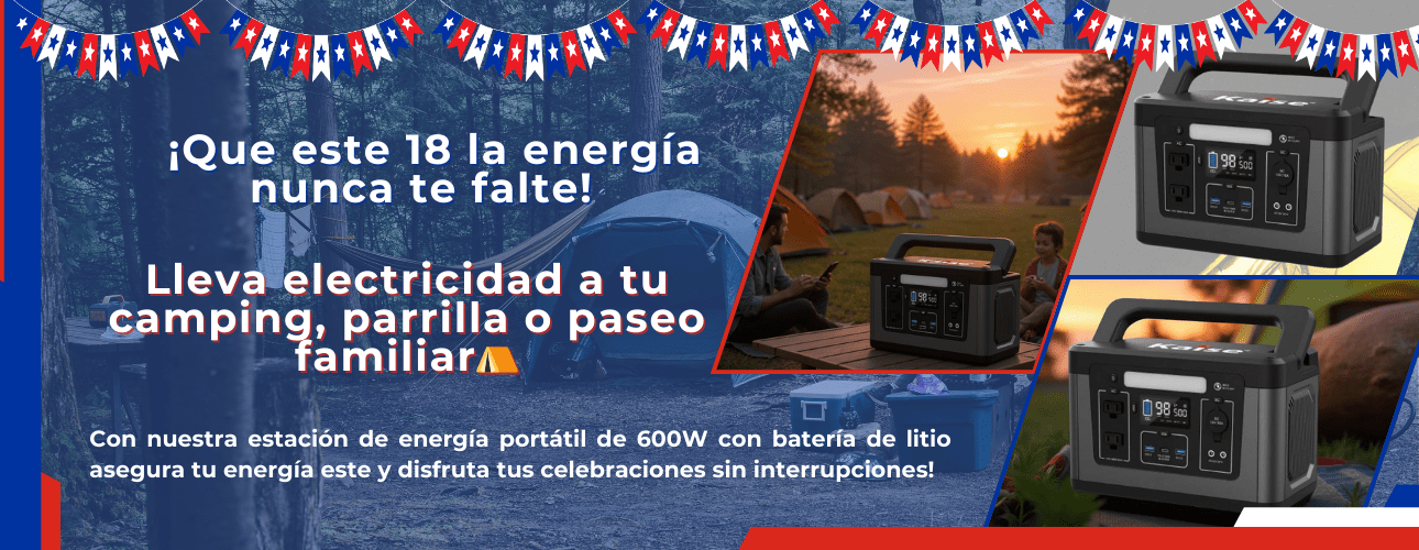 Estación de energía portátil 600W