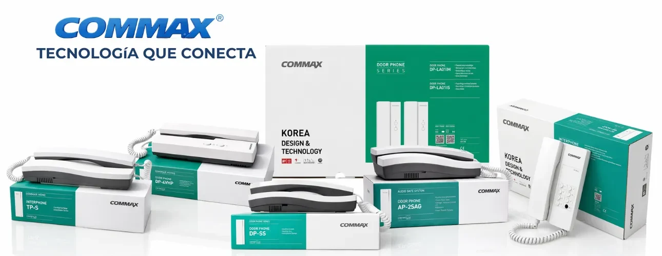 LINEA COMPLETA COMMAX