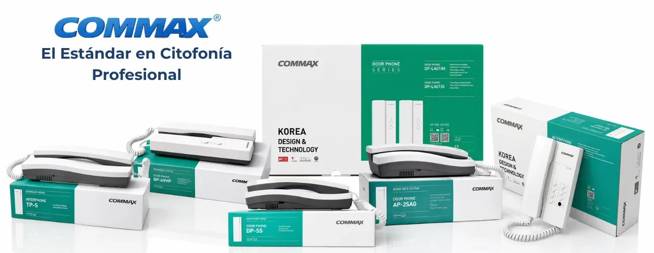 LINEA COMPLETA COMMAX