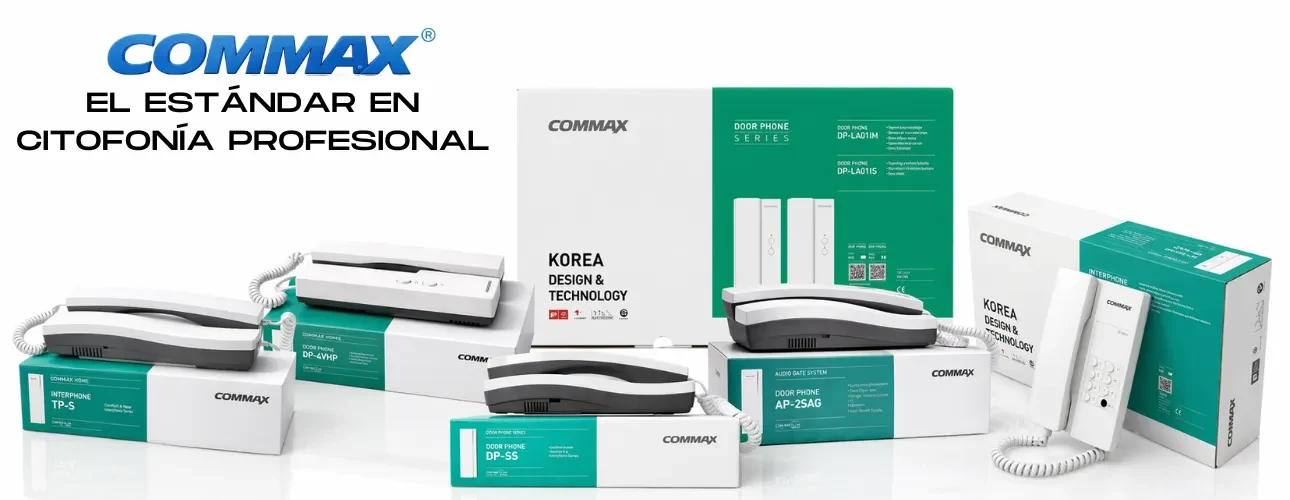 LINEA COMPLETA COMMAX