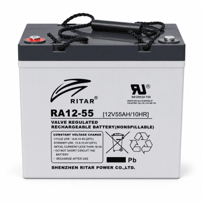 BATERIA RITAR RA12-55 12V 55AH1