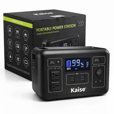 Estación de energía portátil con batería de litio 1200W1