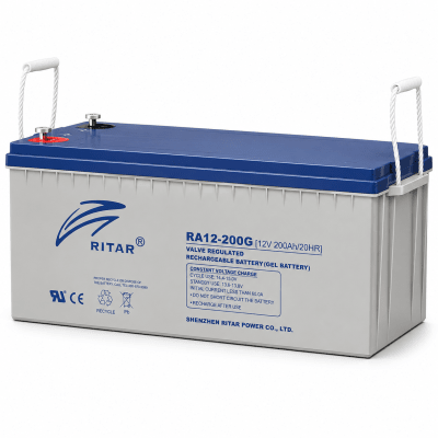 BATERIA RITAR RA12-200G  12V 200AH1