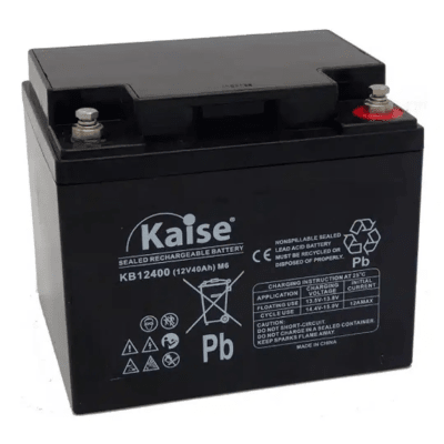 Batería Kaise 12V 40Ah Ciclo Profundo AGM1
