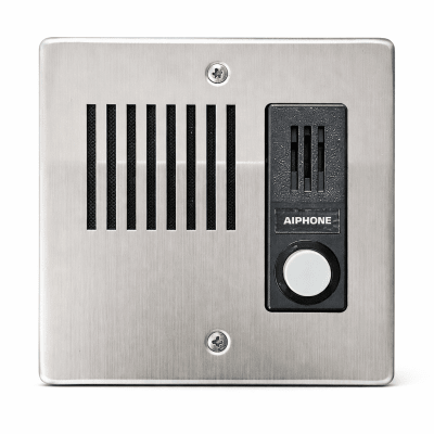 PORTERO DE ENTRADA CON PANEL ACERO INOX. PARA LEF1