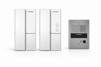 FFDPLADR2G_JUEGO (KIT) DE DOS CITOFONOS CON  PORTERO COMPACTO  METALICO  LLAMADA POR DING DONG, COMUNICACION INTERNA , 220V MARCA COMMAX2