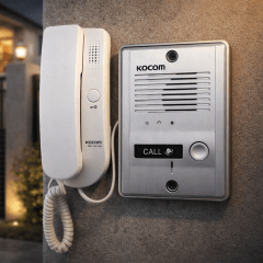 KIT PORTERO KOCOM 1 CITOFONO FRENTE METAL KDP-501AM+MS2D