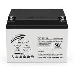 BATERIA RITAR RT12260 12V 26AH