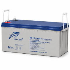 BATERIA RITAR RA12-200G  12V 200AH