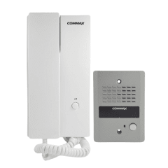 JUEGO (KIT) DE UN CITOFONO CON PORTERO COMPACTOMETALICO CON LLAMADA POR DING-DONG,  220