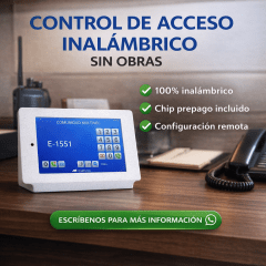 Citófono GSM inalámbrico 4G