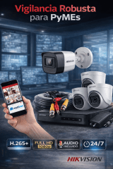 KIT DE 4 CAMARAS BULLET  Hikvision