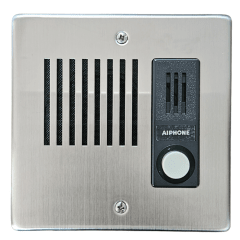 PORTERO DE ENTRADA CON PANEL ACERO INOX. PARA LEF