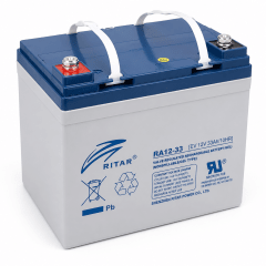 BATERIA RITAR RA12-33   12V 33AH