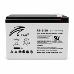 BATERIA RITAR RT12120 12V 12AH