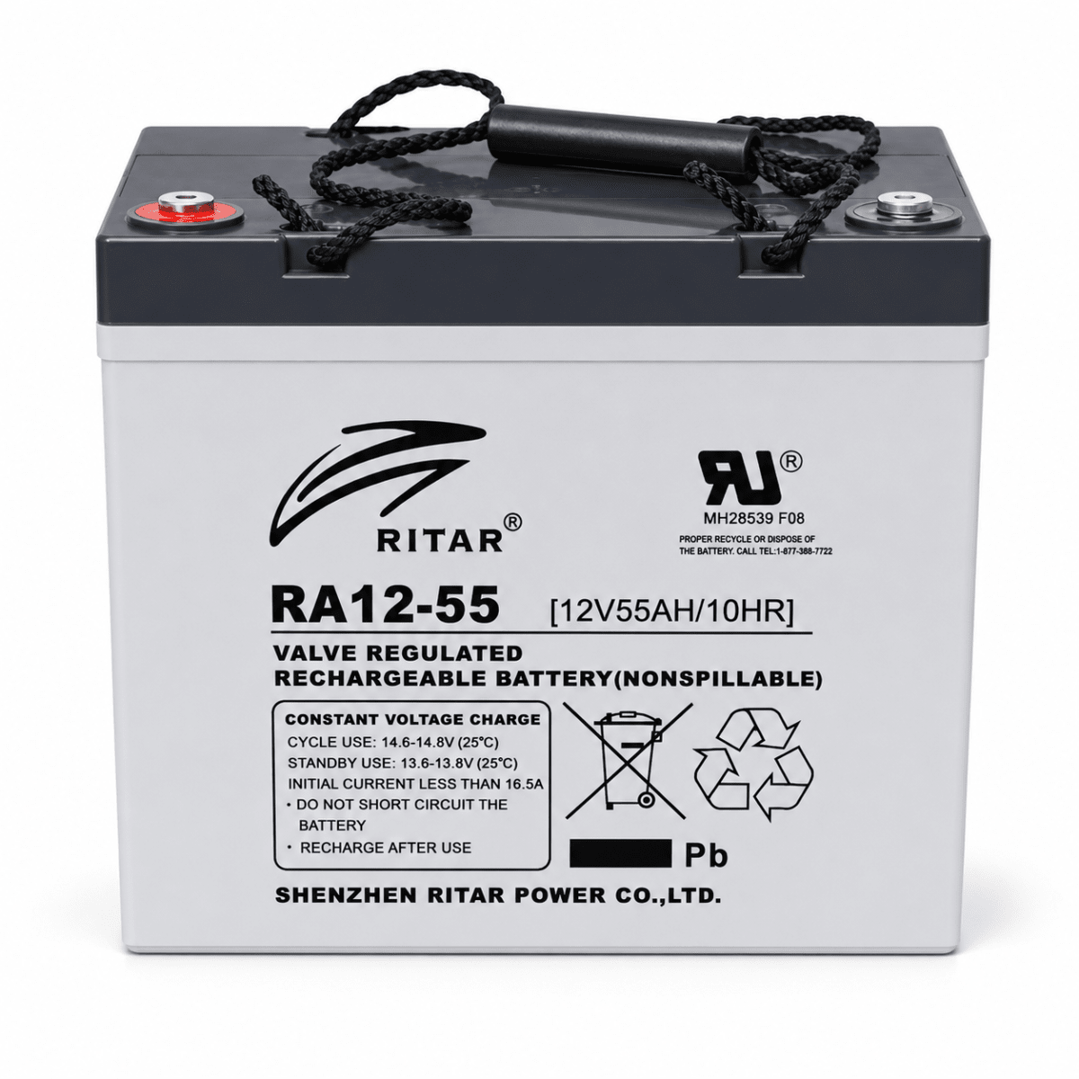 BATERIA RITAR RA12-55 12V 55AH 0