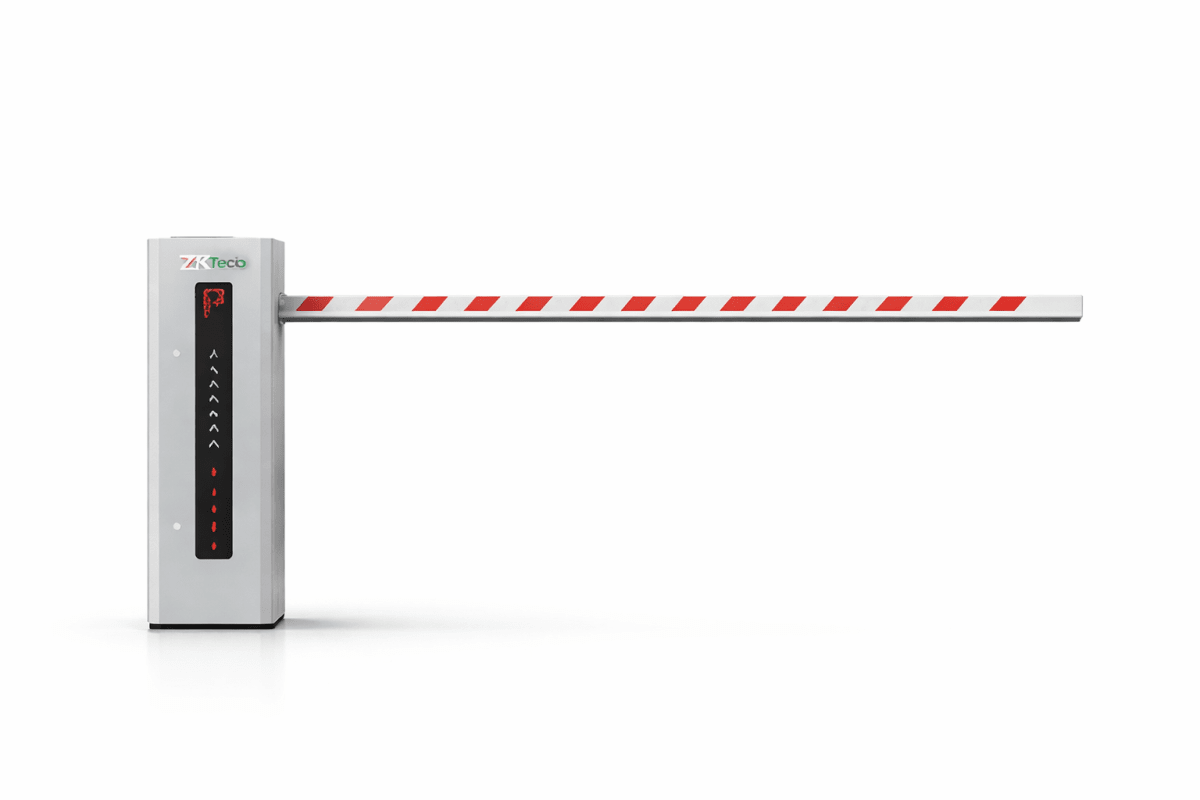 Barrera Vehicular ZKTeco Derecha con Pluma Telescópica de 4.5 metros - CMP200-4,5-D. 0