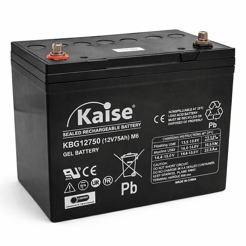 Batería GEL 75Ah 12V Kaise 0