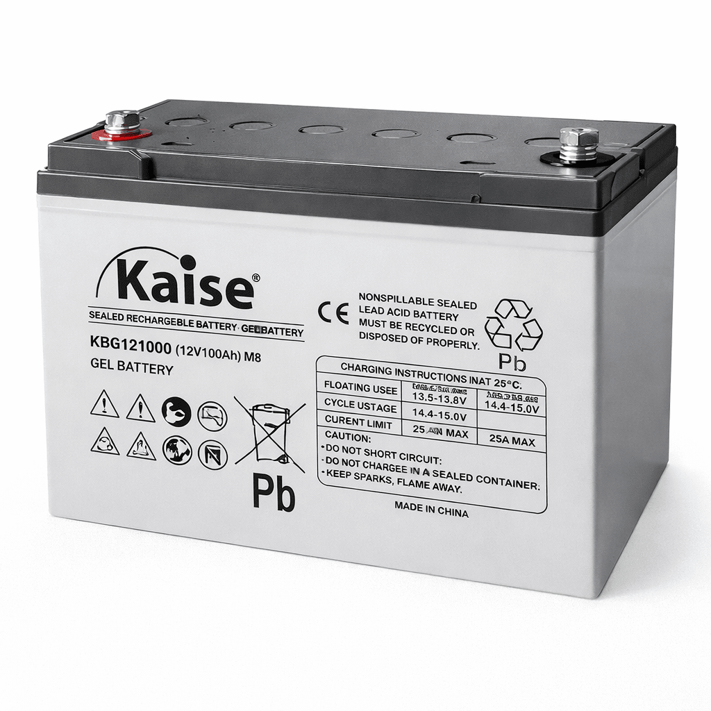 Batería GEL 100Ah 12V Kaise 0