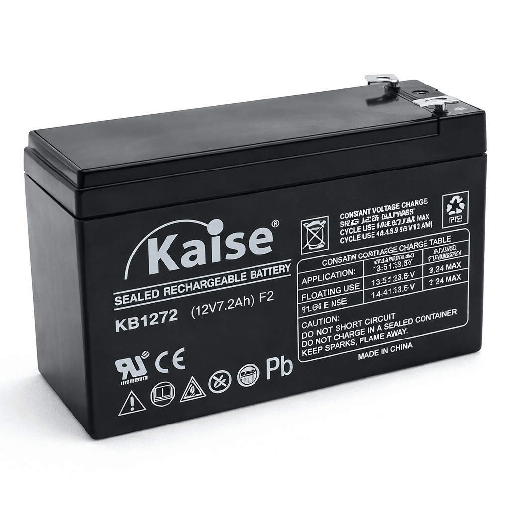 Batería de AGM 7,2Ah 12V Kaise 0