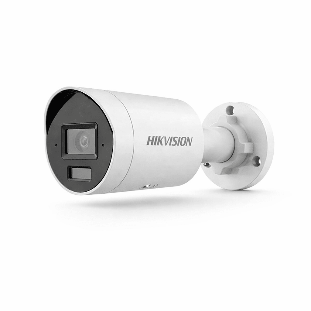 Cámara de red Bullet fija con luz híbrida inteligente Acusense de 4 MP 0