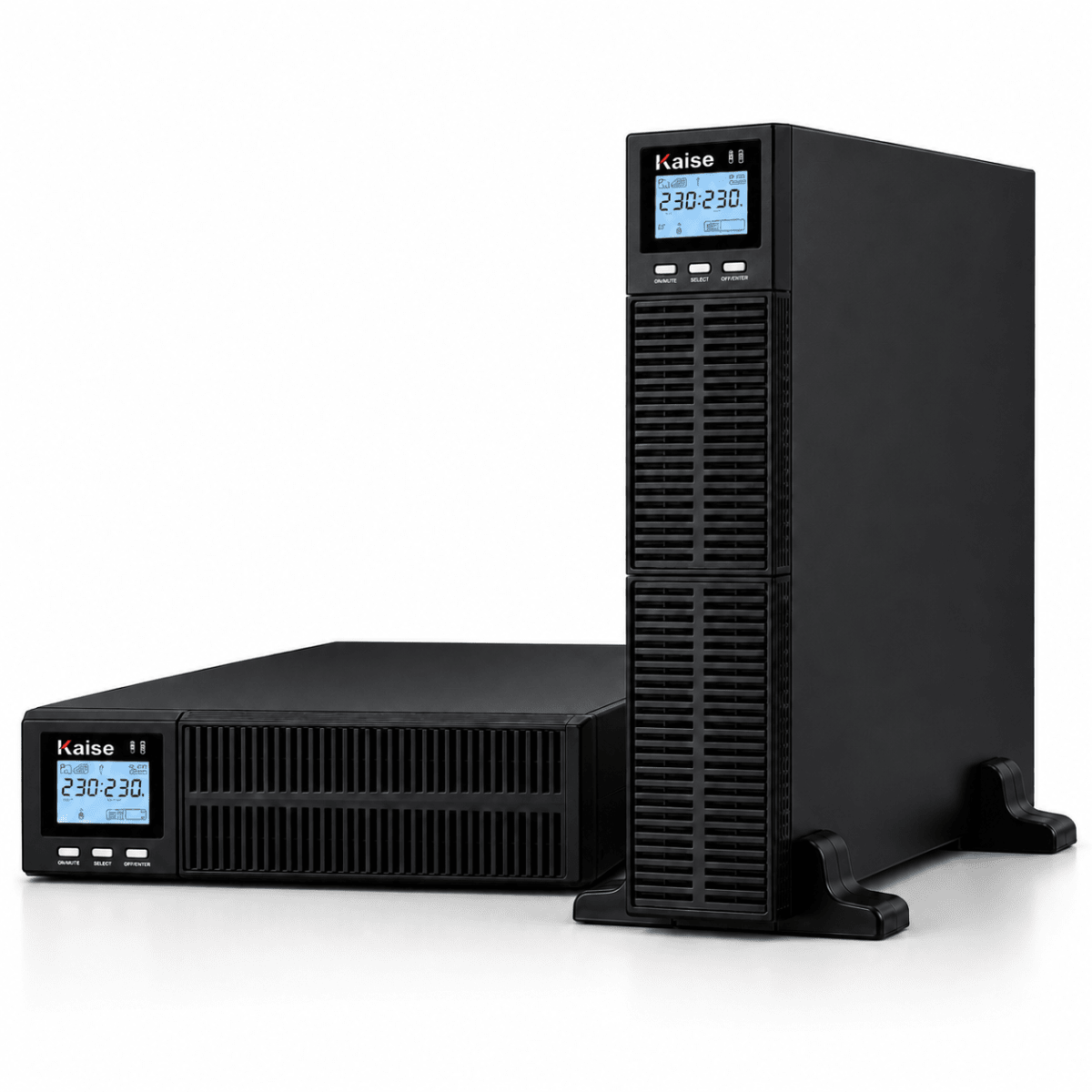 UPS Kaise 3kVA Monofásica Online Doble Conversión Rack/Torre con Baterías2