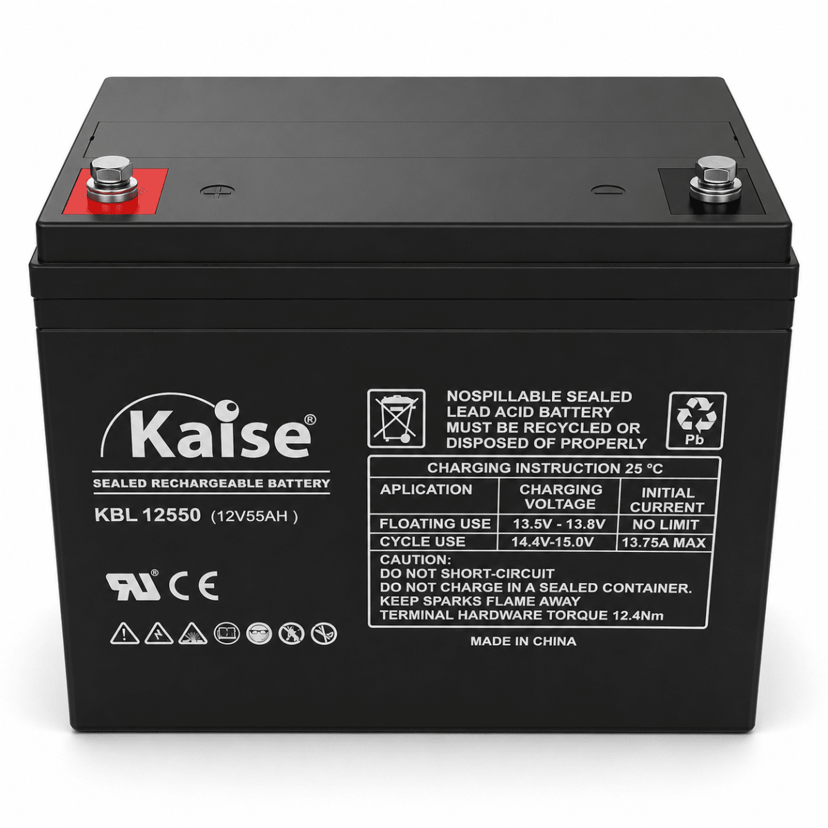 BATERIA KAISE 12V 55AH 0