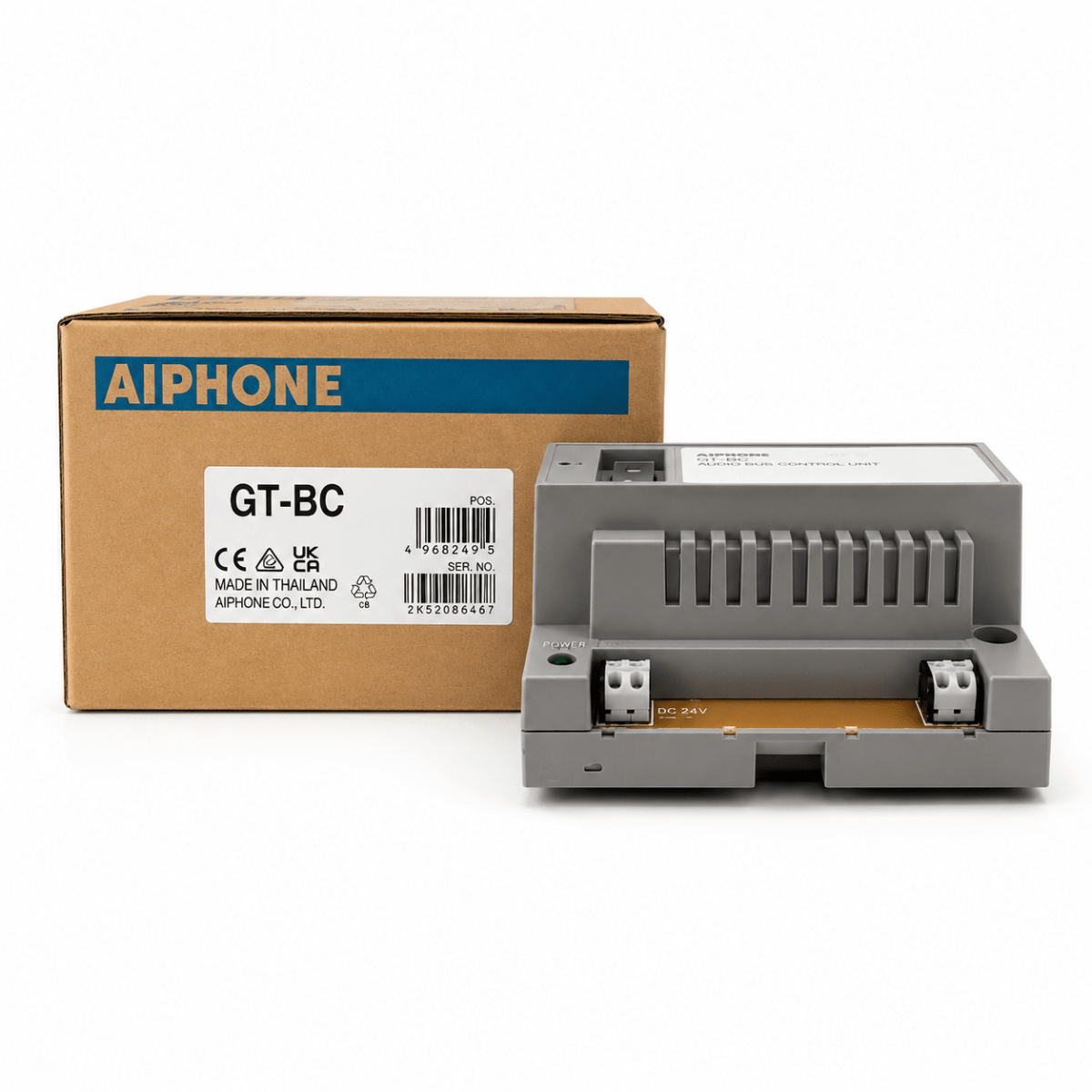 CONTROL DE AUDIO BUS AIPHONE GT-BC PARA EL SISTEMA GT 0