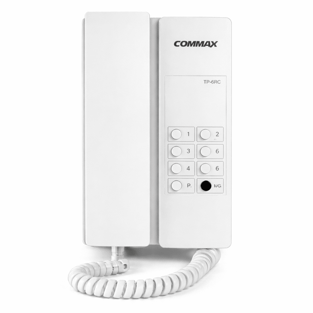 CITOFONO MURAL O SOBREMESA CON 6 BOTONES (12V) 0