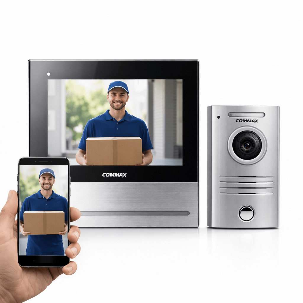 SET MONITOR 7'' WIFI Y PLACA PORTERO 40K2
