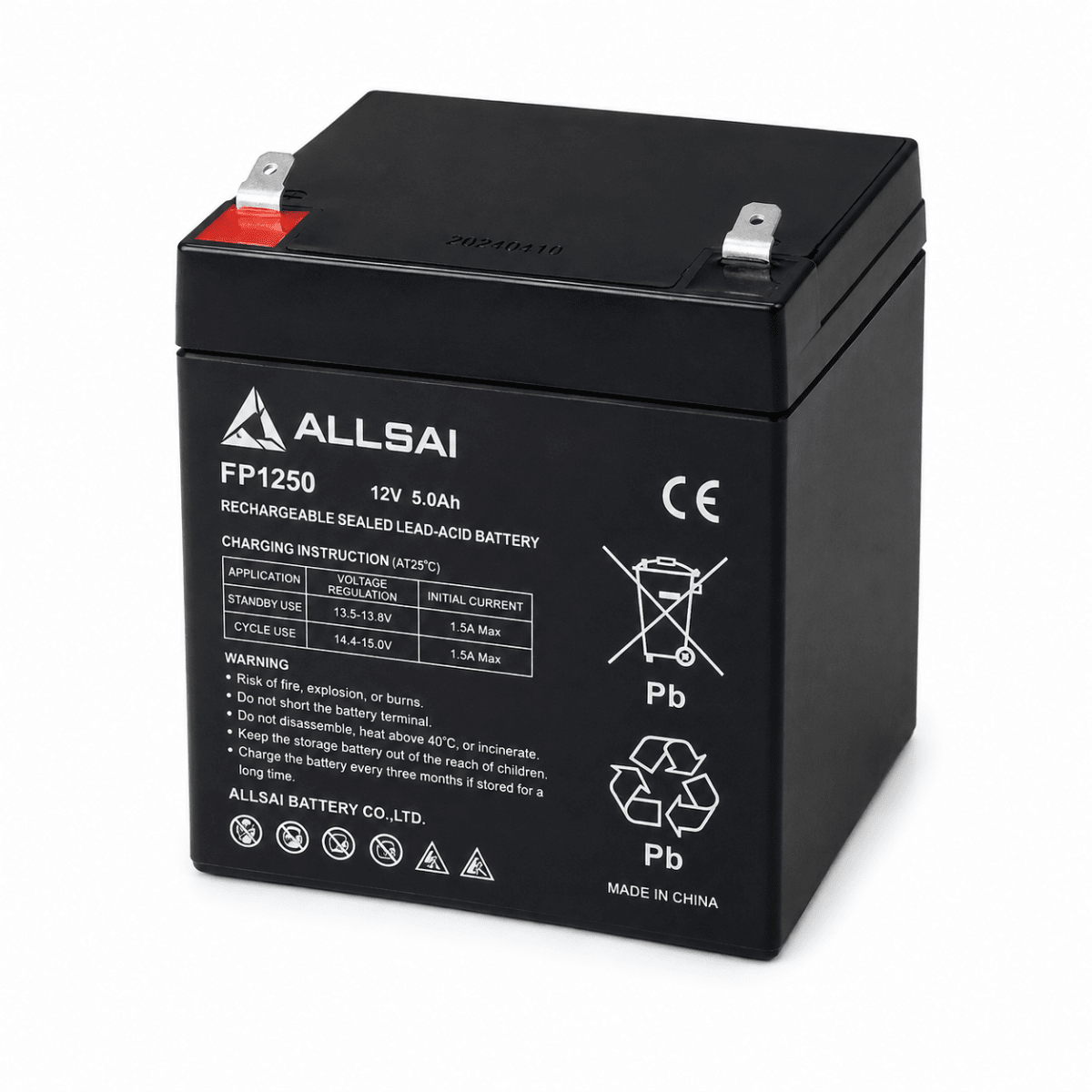 BATERÍA ALLSAI FP1250  (12V-5AH ) 0