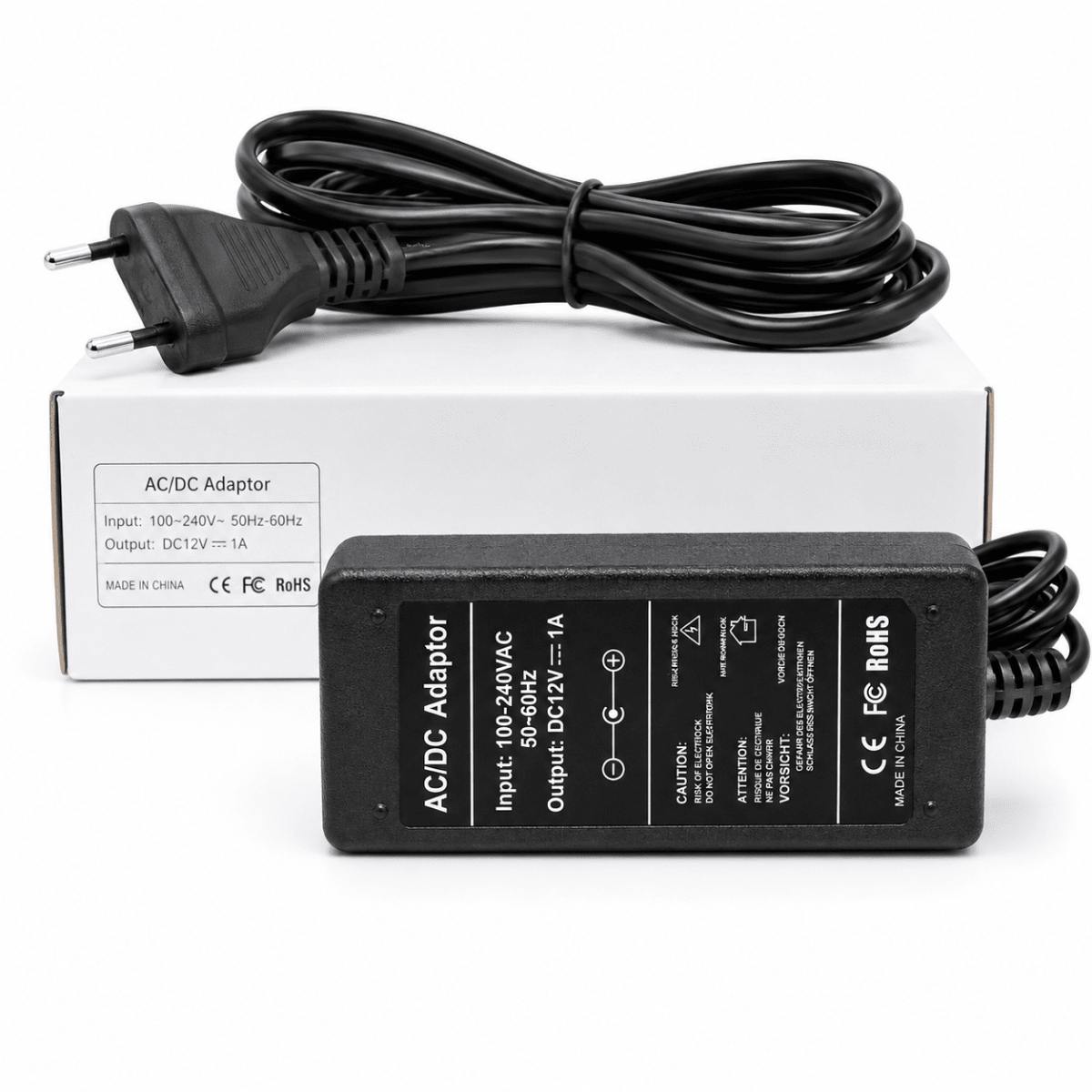 FUENTE DE PODER DE 12V 1A 0