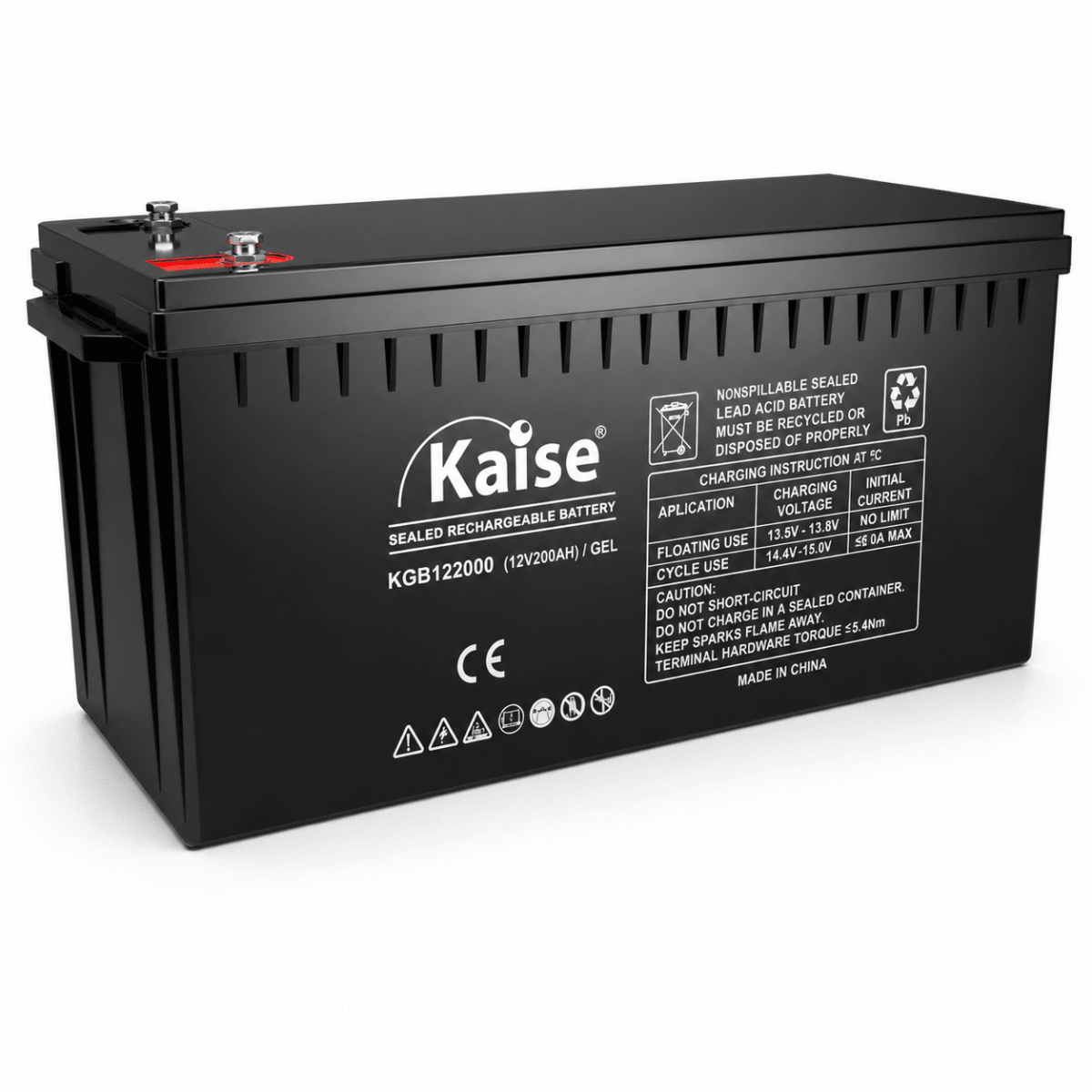 BATERIA KAISE GEL 12V 200AH2
