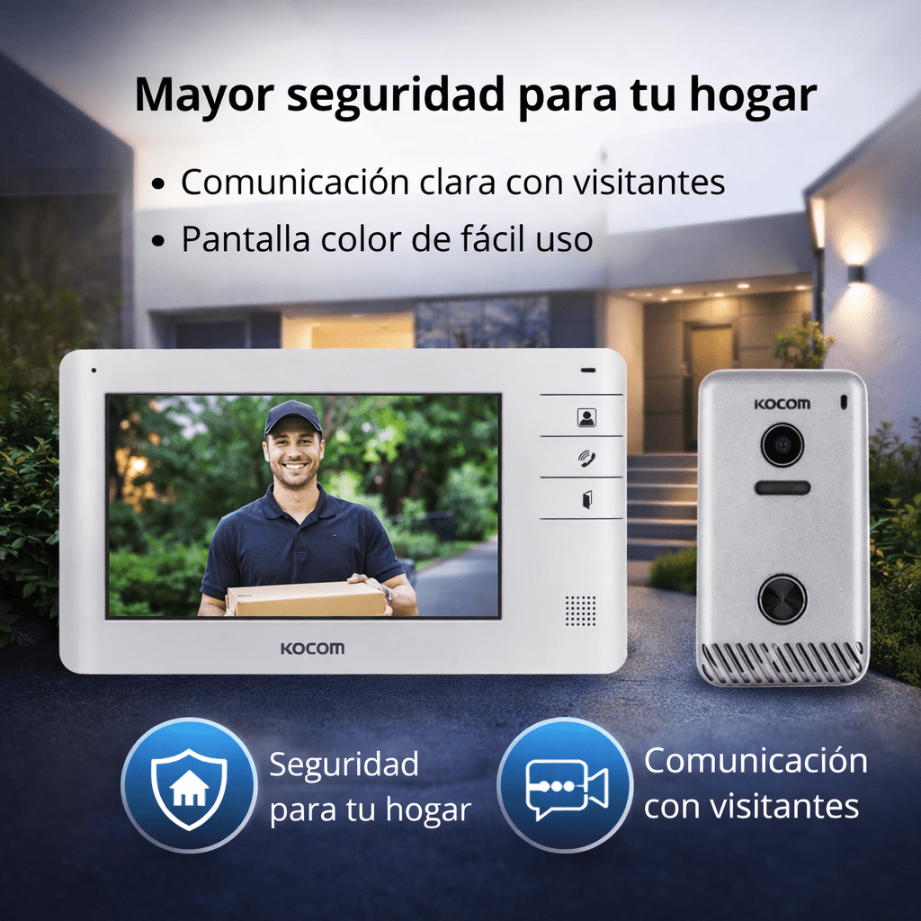 Kit Video Portero Color Pantalla de 7