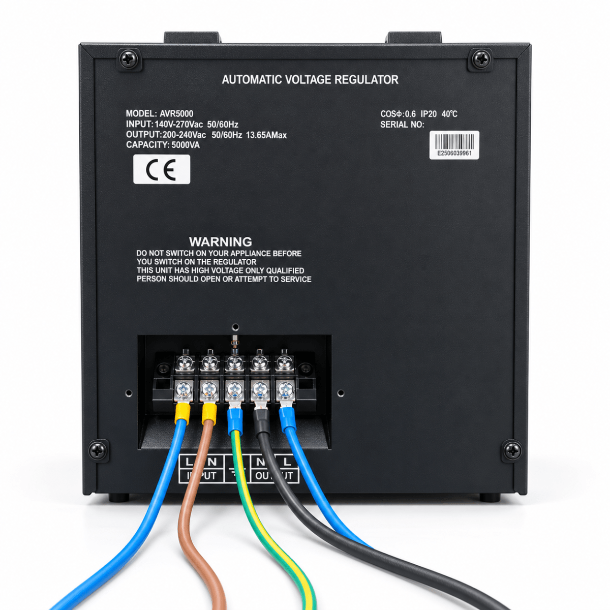 Estabilizador de Voltaje Kaise AVR 5000 VA2