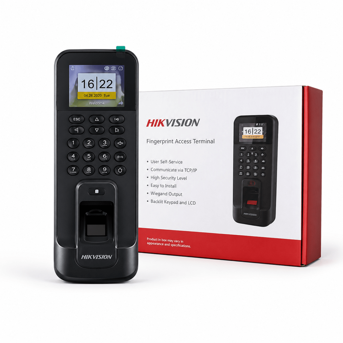 Control de Acceso Hikvision DS-K1T804AMF 0