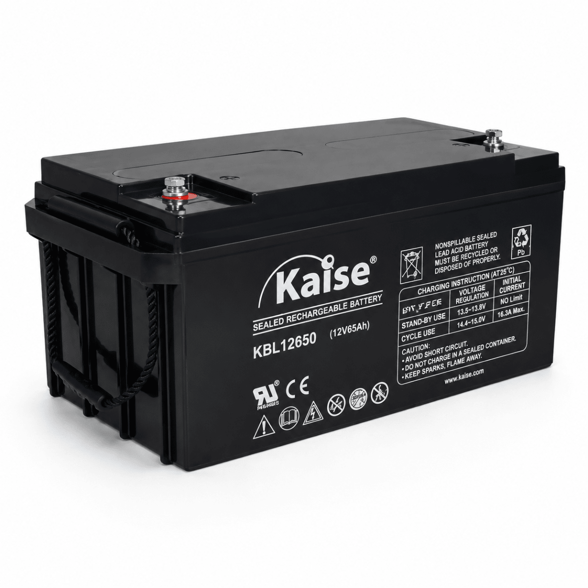 Batería Kaise AGM 12V 65Ah 0