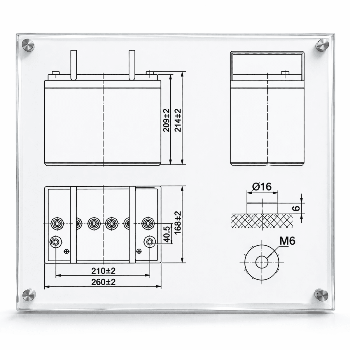 Batería GEL 75Ah 12V Kaise2