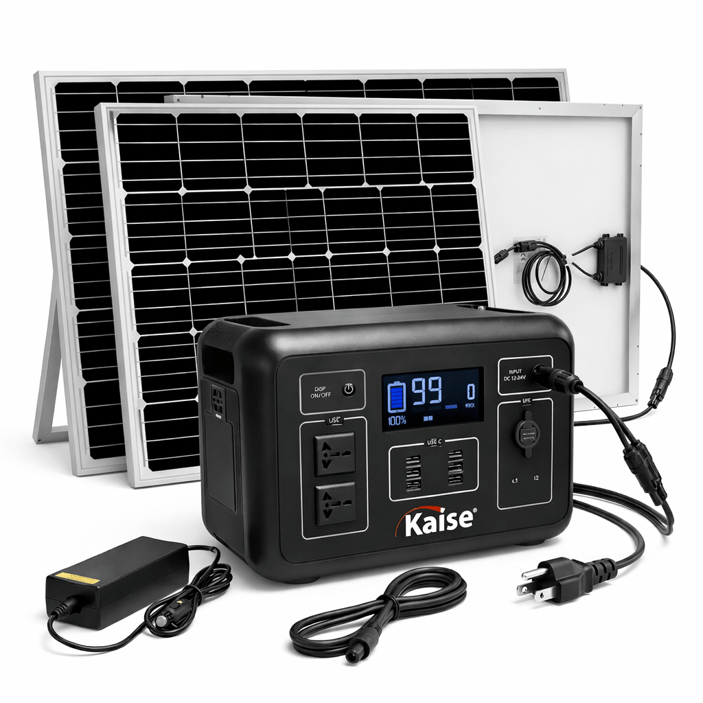 Estación de energía portátil con batería de litio 1200W2