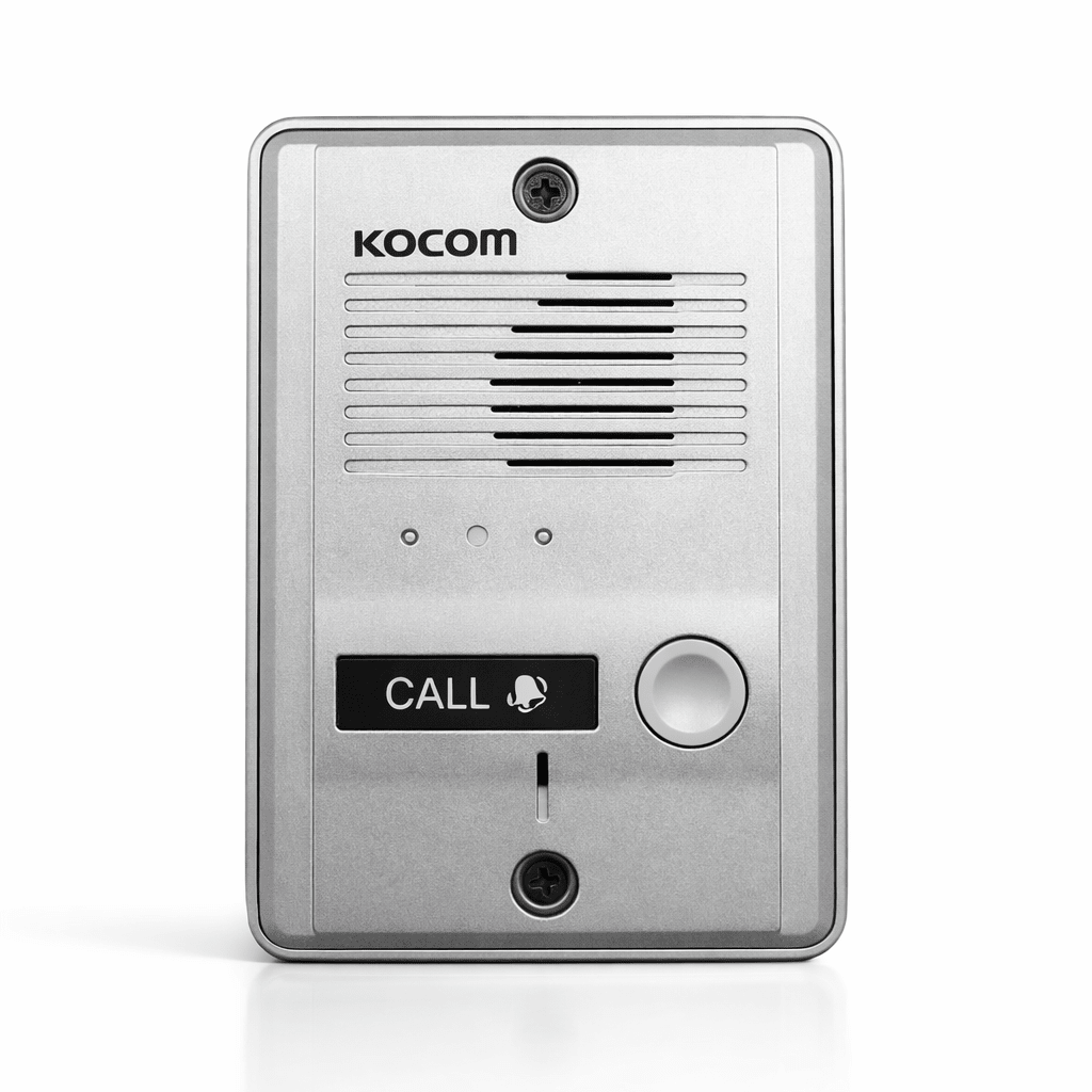 KIT PORTERO KOCOM 1 CITOFONO FRENTE METAL KDP-501AM+MS2D4