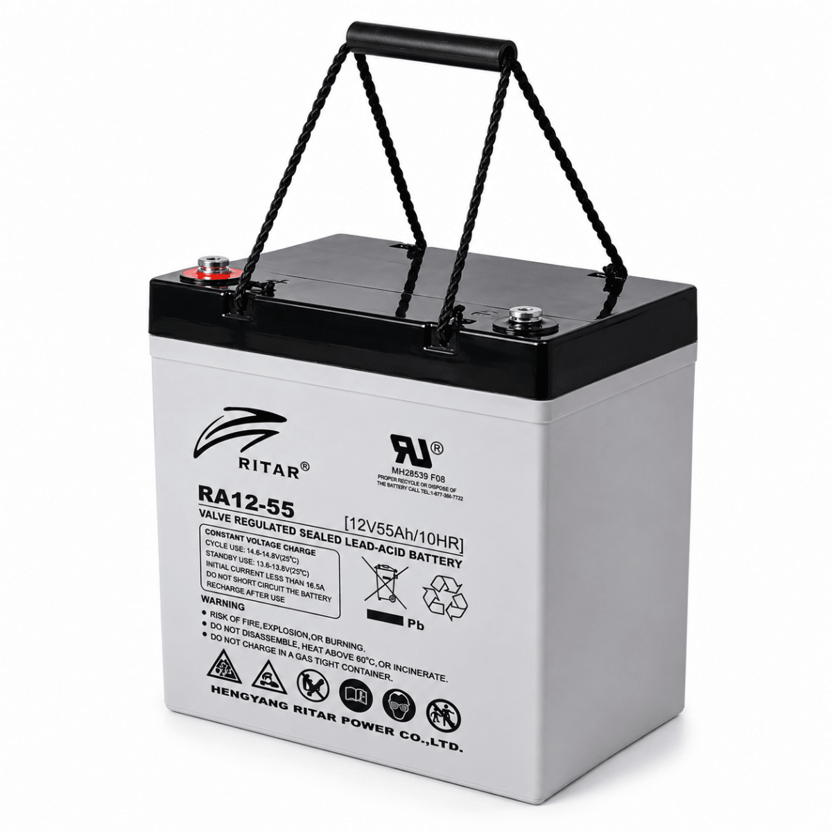 BATERIA RITAR RA12-55 12V 55AH2