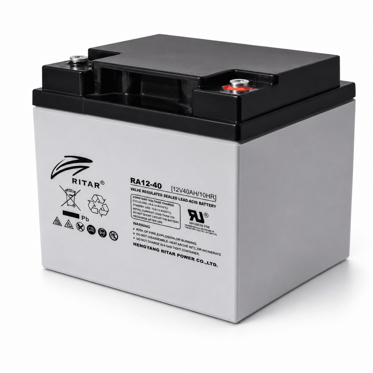 BATERIA RITAR RA12-40 12V 40AH2