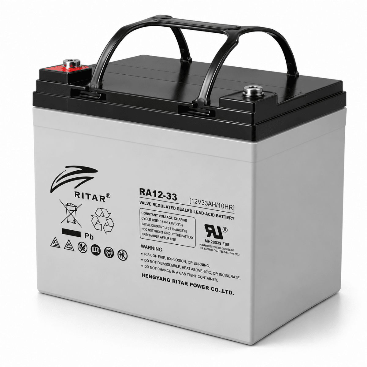 BATERIA RITAR RA12-33   12V 33AH2