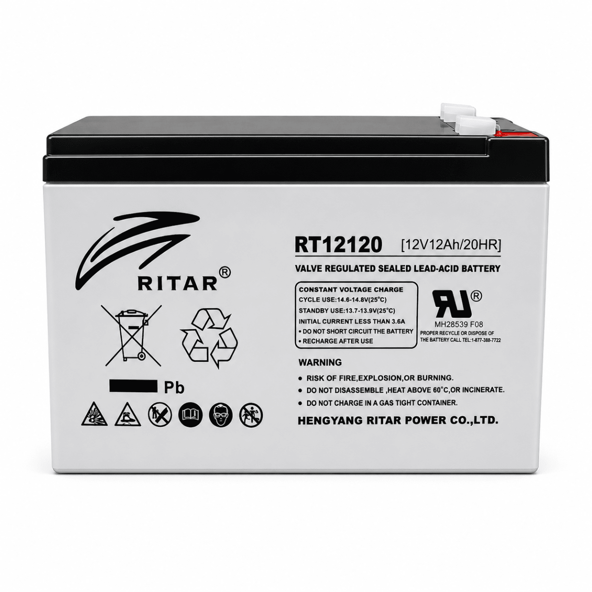 BATERIA RITAR RT12120 12V 12AH 0