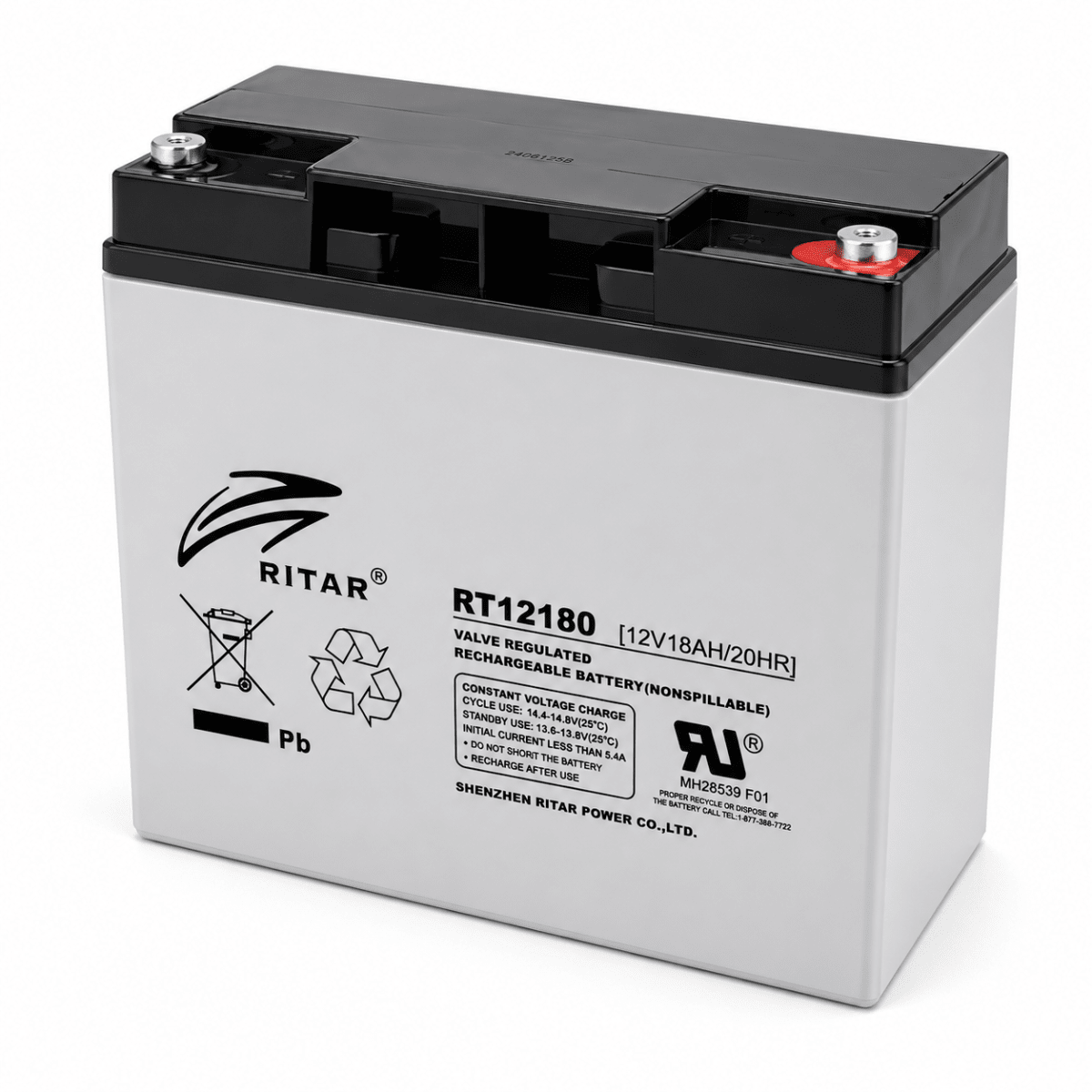 BATERIA RITAR RT12180 12V 18AH2