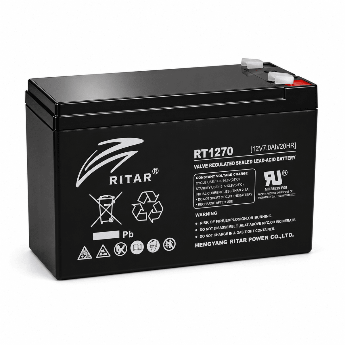 BATERIA RITAR RT1270 12V 7AH2