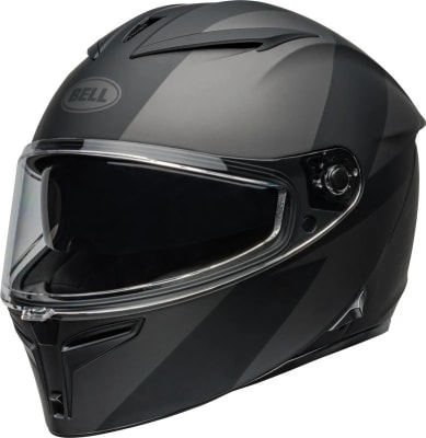 Casco Bell Lithium Shear Negro Matte/Gris  XL