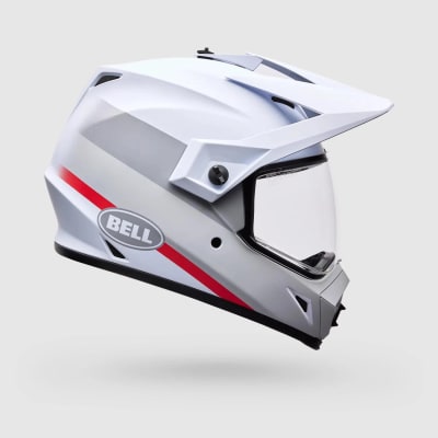 Casco Bell Adv MX-9 MIPS TRAIL BLCO ROJO XL